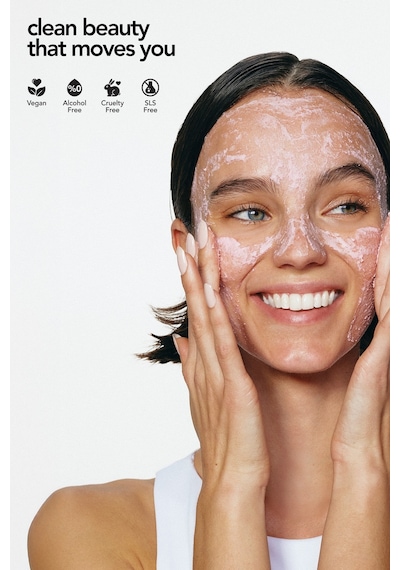 Raspberry Glowup Instant Lushglow Vegan Exfoliator Cildi Derinlemesine Arındıran & Işıltı Kazandıran Vegan Peeling 100 ML