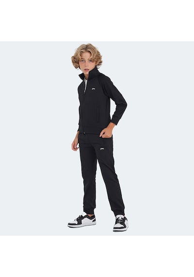 Slazenger NEXT IN Unisex Çocuk Eşofman Takımı Siyah