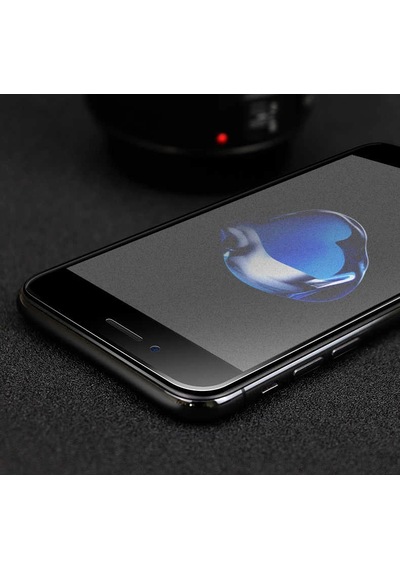Apple İphone 8 Zore Anti-dust Mat Privacy Temperli Ekran Koruyucu