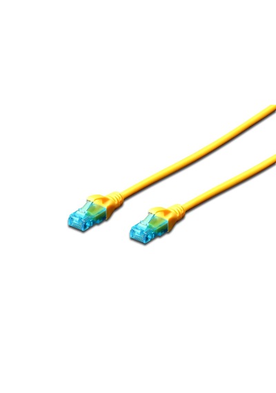 Beek Cat. 5e Patch Kablo, Utp, 1 Metre, Awg 26, Sarı Renk-35328
