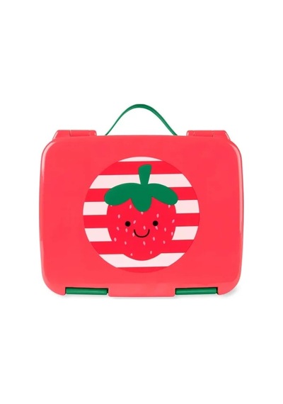 Skip Hop Spark Style Bento Beslenme Kutusu Çilek Kırmızı