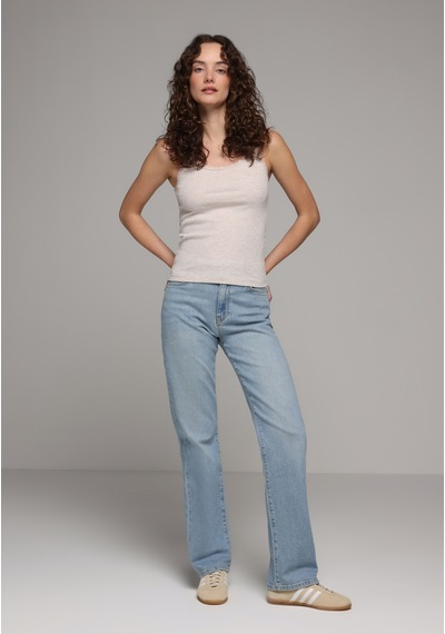 Colin's Colins Slim Fit Kadın Bej Atlet Cl1083454 Q1.v1 Bme