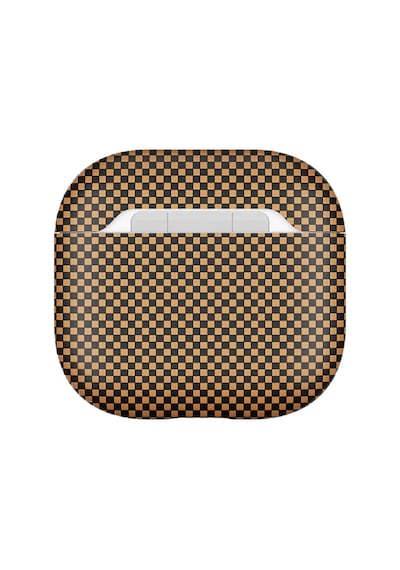 Apple AirPods Uyumlu 4 Zore Airbag 43 600d Karbon Fiber Kulaklık Kılıfı Siyah