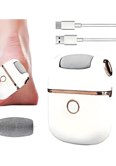 Usb Şarjlı Mini Topuk Törpüsü- Nasır Temizleme Törpüsü 2 Kademeli Ayak Bakımı