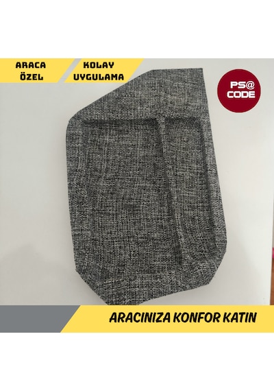Peugeot 3008-5008 Orta Konsol Kadife Kumaş Kaplı Gözlü Kapak