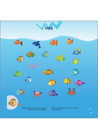 Fınd 3-4 Yaş / Iq. Dikkati Güçlendirme Seti-Anasınıfı