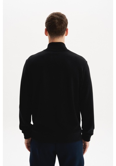 AR-MA Arma Erkek Regular Fit Yarım Fermuar Dik Yaka Sweatshirt Selanik Örme %65 Pamuk %35 Polyester K30554698102 Siyah AR-MA Arma Erkek Regular Fit Yarım Fermuar Dik Yaka Sweatshirt Selanik Örme %65 Pamuk %35 Polyester K30554698102 Siyah