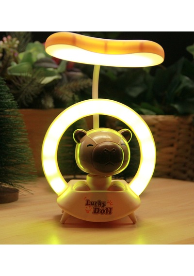 Bej Capybara - Kapibara Gece Lambası Şarjlı Diğer