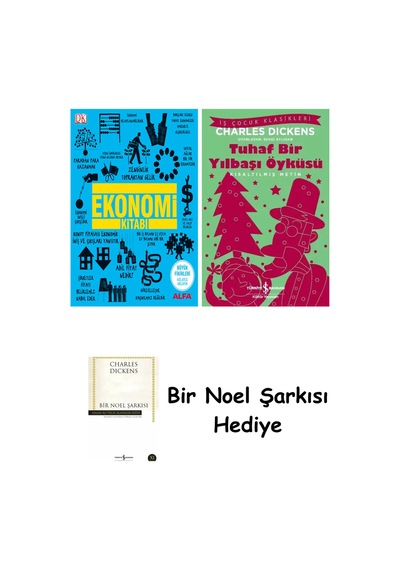 Ekonomi Kitabı Ciltli + Tuhaf Bir Yılbaşı Öyküsü + Bir Noel Şarkısı