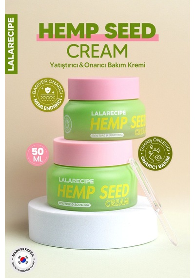 Lalarecipe %70 Kenevir Tohumu LALARECIPE Hempseed Cream