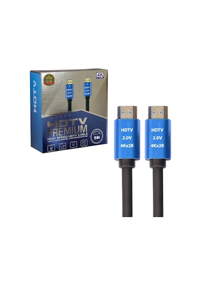 Seenergy Hdmi Kablo Gold 2.0V 2K 4K Hdtv 5Mt Se-5M4K