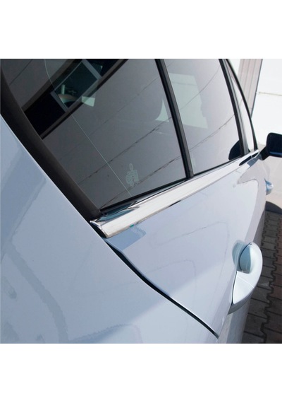 Vw Passat B8 Cam Çıtası Alt - Krom 4 Parça Sd 2015-2023