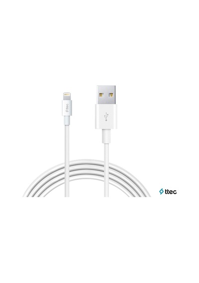 Ttec SmartCharger 2.1A Seyahat Şarj Aleti + Lightning USB Kablo