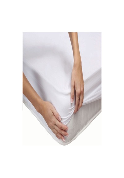 Divanev Bebe Çocuk 60x120 Cm Mikro Kumaş Fitted Alez Sıvı Geçirmez Mikro Alez Beyaz