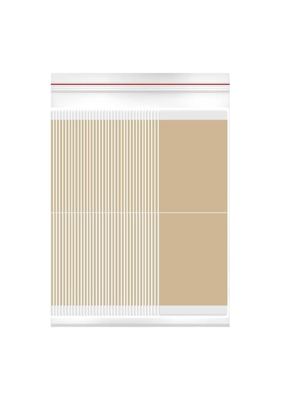 Walker Tape Natural Hold Tape Protez Saç Bandı Düz 1" X 3" 2.5cm X 7,5cm 36 Adet