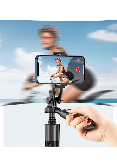 L16 Selfie Çubuğu Uzaktan Kumandalı 157 Cm Tripod Özçekim 360 Derece Alüminyum Masa Üstü Tripod 9M938ATDiğer