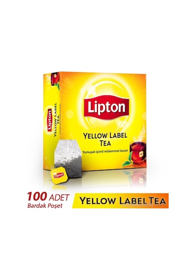 Lipton Yellow Label Bardak Poşet Çay 100'lü