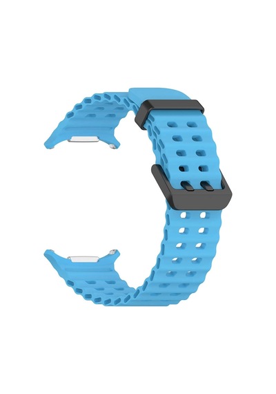 Galaxy Uyumlu Watch Ultra 47mm Redclick Krd-118 Tırtıklı Tasarım Silikon Kordon