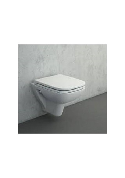 Yavaş Kapanır Kapaklı Asma Klozet İle Modern Banyo Açık Bej
