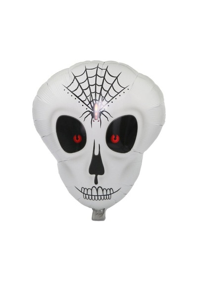 Örümcek Ağ Desenli İskelet Folyo Balon Bx40 Çok Renkli