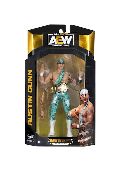 Jazwares Aew Karakterleri Model Aksiyon Figürler S16 Austin Gunn 158 Diğer