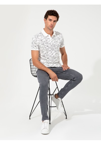 Ekru Polo Yaka T-shirt 15469610