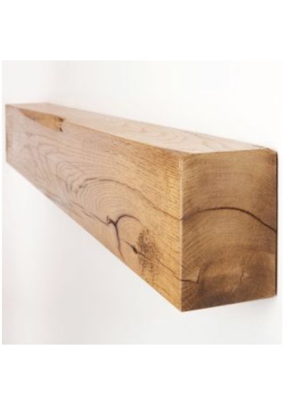 Rustic Meşe Duvar Rafı (388001629)