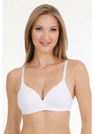 Parlingerie Modal Kaplı Emzirme Sütyeni Beyaz