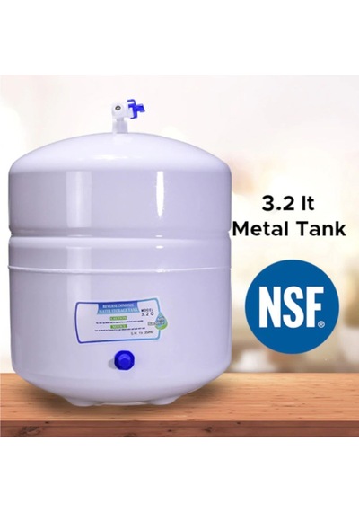 Aqua Bella Su Arıtma Cihazı Tankı Metal 12 Litre 3.2 Galon Tank