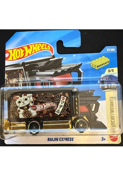 Hot Wheels Tekli Arabalar Raijin Express Jjk85 Heavyweights Çok Renkli