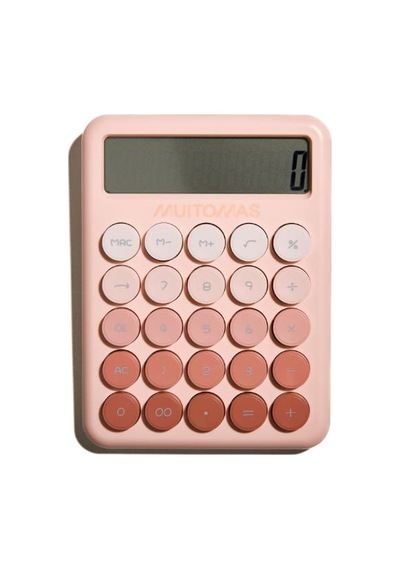 Muıtomas Hesap Makinesi Pembe