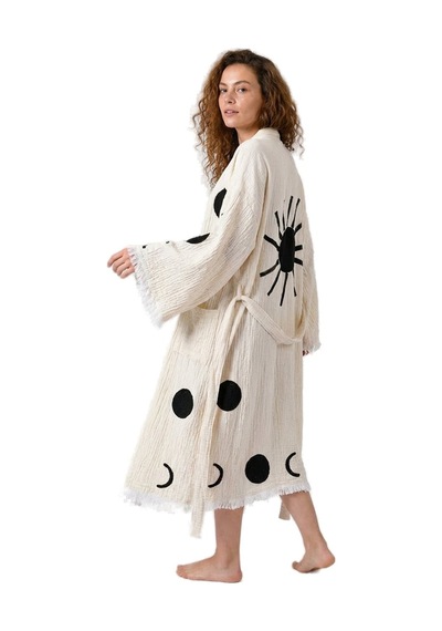 Brandsmiths Full Moon Whisper Kimono Sarı