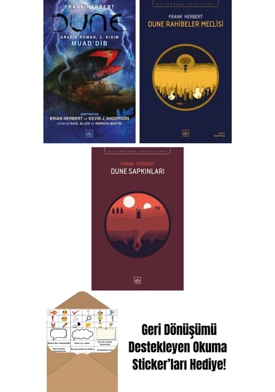 Dune Grafik Roman: 2. Kısım Muad Dib + Dune Rahibeler Meclisi + Dune Sapkınları