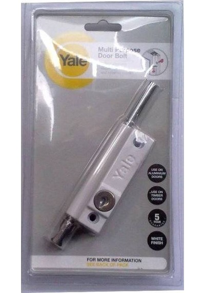 Yale P124w Sürgülü Pencere - Sürme Kapı Kilidi Beyaz