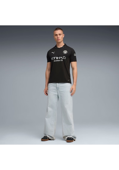 Puma Manchester Cıty 25/26 Erkek Deplasman Forması 780350 02 Siyah