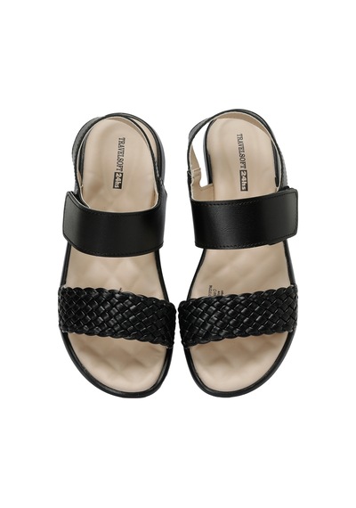 Travel Soft Trv2348 Z3fx Siyah Kadın Comfort Sandalet Siyah