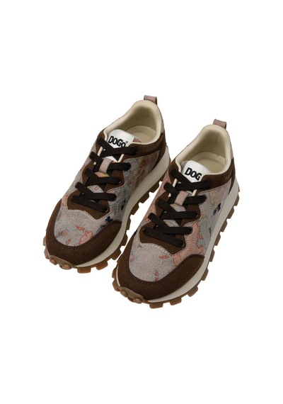 Kadın Vegan Deri Çok Renkli Sneakers - Explore Tasarım