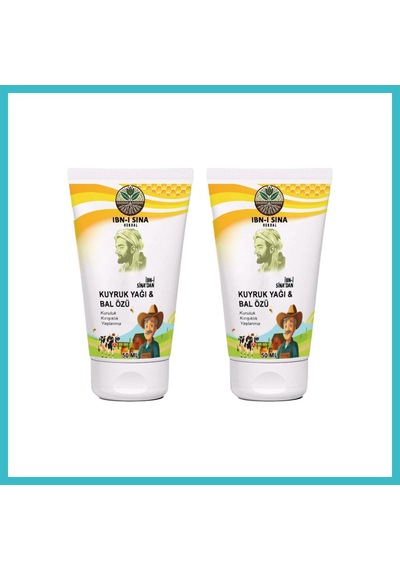Bezos Ibn-ı Sina Kuyruk Yağı & Bal Özlü Cildinize Ve Yüzünüze Bakım Kremi 50 Ml 2 Adet Dfnbez