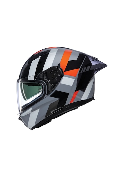 Nolan N60.6 Sport Dinamico Kapalı Kask 345 Gri - Siyah - Turuncu