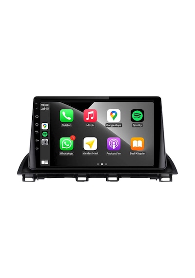 Mazda Axela Araç Multimedya Android Ekran Carplay Navigasyon Double Teyp 2+32 9" 13-17 Black Blueway