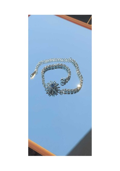 Hareketli Su Yolu Zirkon Taşlı Çelik Paslanmaz Bileklik Gold - 661950772 Gold