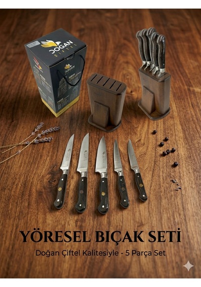 5 Parça Yöresel Mutfak Seti Venge
