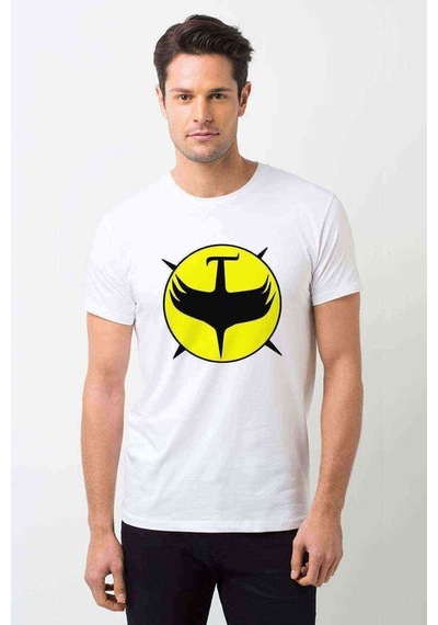 Zagor Patrick Wilding Baskılı Beyaz Erkek Tshirt