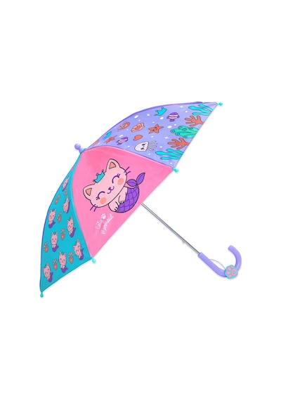 Milk&moo Caty Mermaid Çift Katmanlı Çocuk Şemsiyesi Çok Renkli