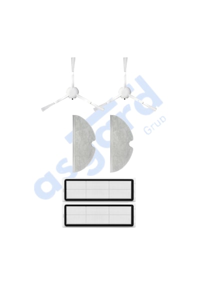 Xiaomi 1c,2c,mop 2 Uyumlu 2 Yan Fırça 2 Filtre 2 Mop Pkt-iasgf0000048