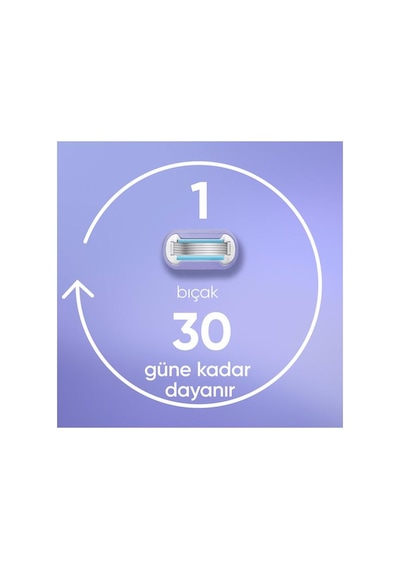 Gillette Venus Extra Smooth Kadın Bıçakları, 3 Yedek Kartuş