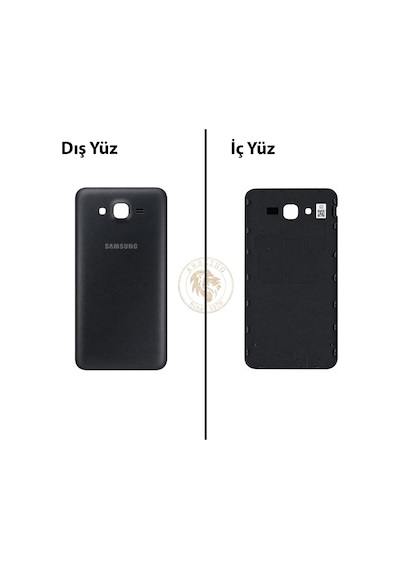 Samsung Galaxy J7 Core J701f Siyah Renk Arka Kapak Arka Cam Batarya Kapağı Pil Kapağı Lazer Kesim Back Cover Galaxy J7 Core Uyumlu
