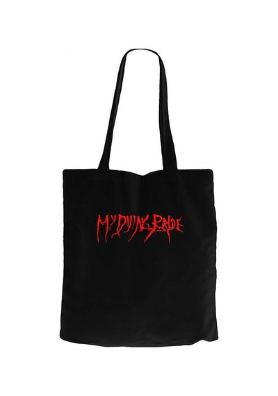 My Dying Bride Logo Siyah Kanvas Bez Çanta Siyah