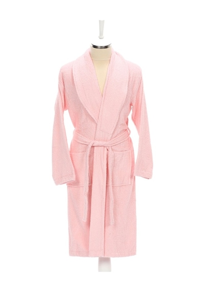 Özdilek Trendy Şal Yaka Bornoz Açık Pembe L Beden (Şalyaka) Açık Pembe