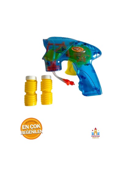 Köpük Tabancası Bubble Machine - Eğlence İçin İdeal Köpük Makinesi